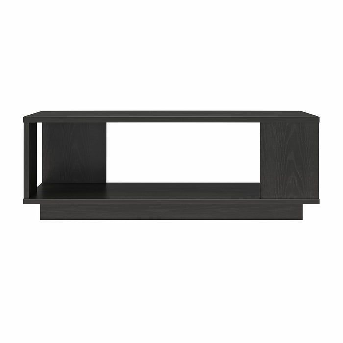 Table à café rectangulaire contemporaine Knowle d’Ameriwood Home - chêne noir