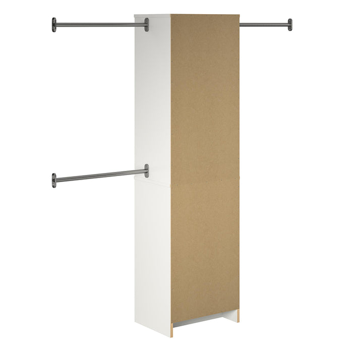 Organisateur de garde-robe Beckett Dorel Home - blanc