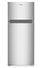 Whirlpool 28” 17.6 Cu. Ft. Top Freezer Refrigerator – Fingerprint Resistant Stainless - WRTX5118TZ | Réfrigérateur Whirlpool de 17,6 pi3 et de 28 po à congélateur supérieur - acier inoxydable résistant aux traces de doigts - WRTX5118TZ