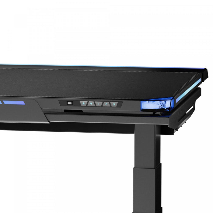 Bureau de jeu Atlas de Blacklyte - noir