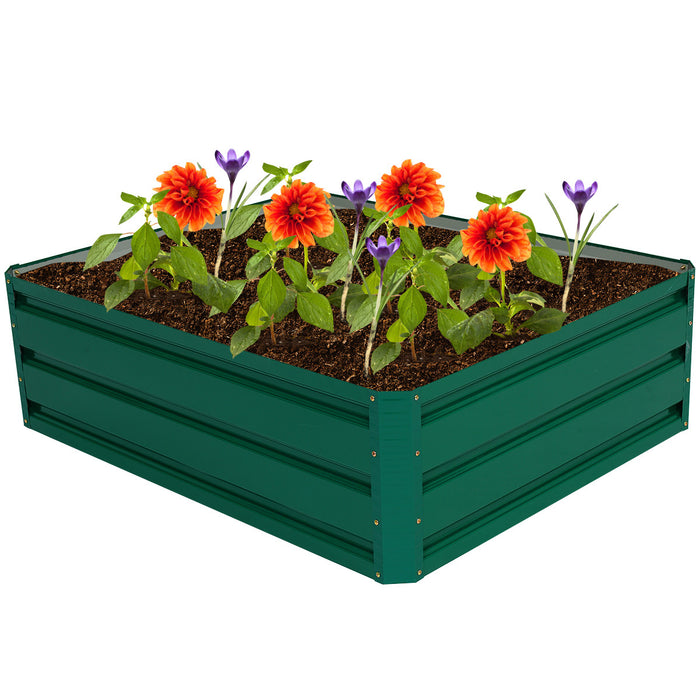 Bac A Plantes En Acier Costway 101,6cm X 81,3cm