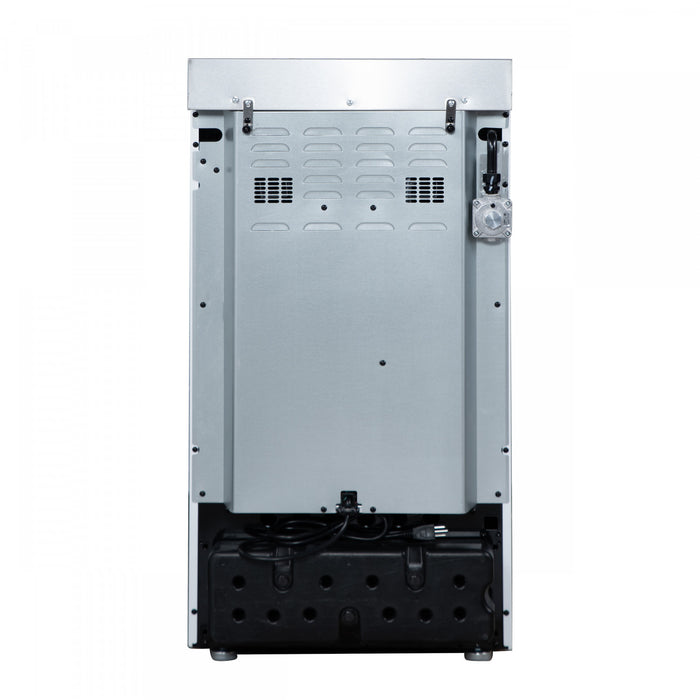 Cuisiniere a gaz autonome Forno Lamazze de 20 po, blanc,-FFSGS6265-20WHT