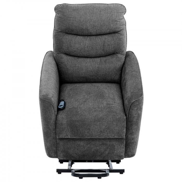 Fauteuil inclinable releveur electrique Sawyer de 30 po rembourre - Gris
