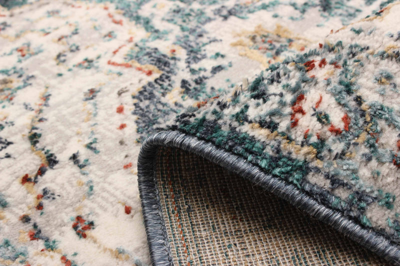 Carpette Legacy bleu sarcelle - 2 pi 8 po x 8 pi 2 po