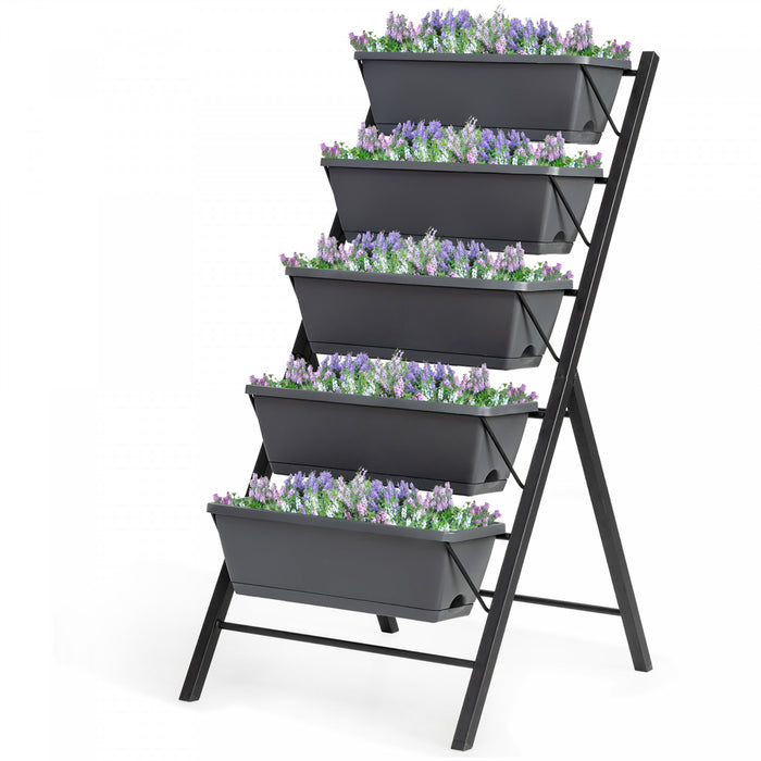 Potager Vertical A 5 Niveaux Costway