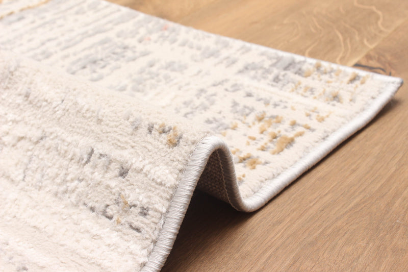 Tapis Contemporain/Moderne Quinn 8'0\" x 10'0\" en Gris