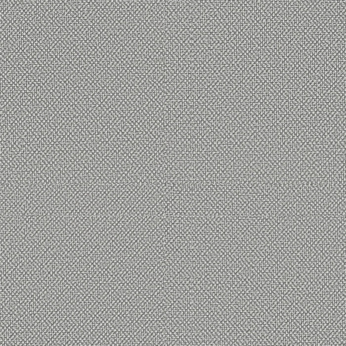 Chaise de salle a manger moderne en metal et tissu Belle, gris pierre - Lot de 4