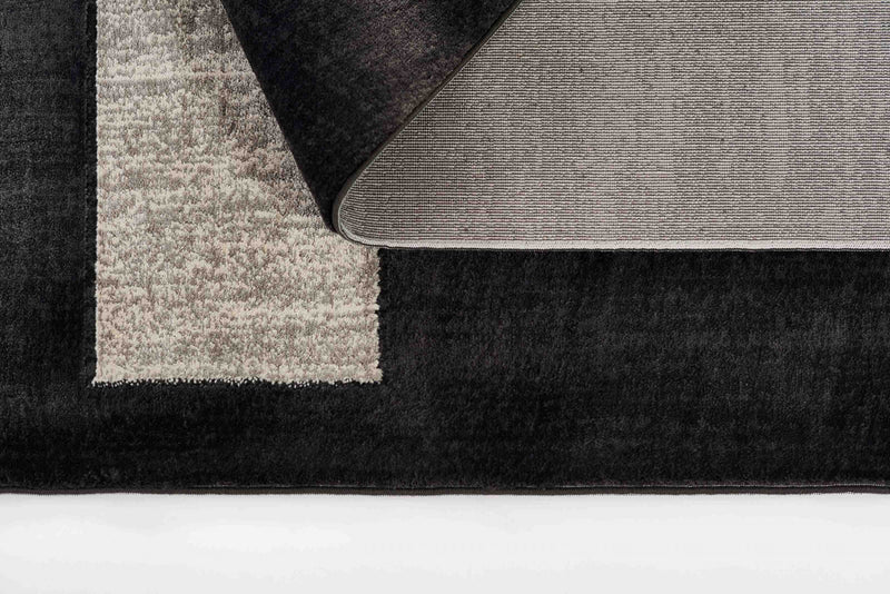 Tapis Contemporain Erisa 7'9\" x 9'10\" en Gris