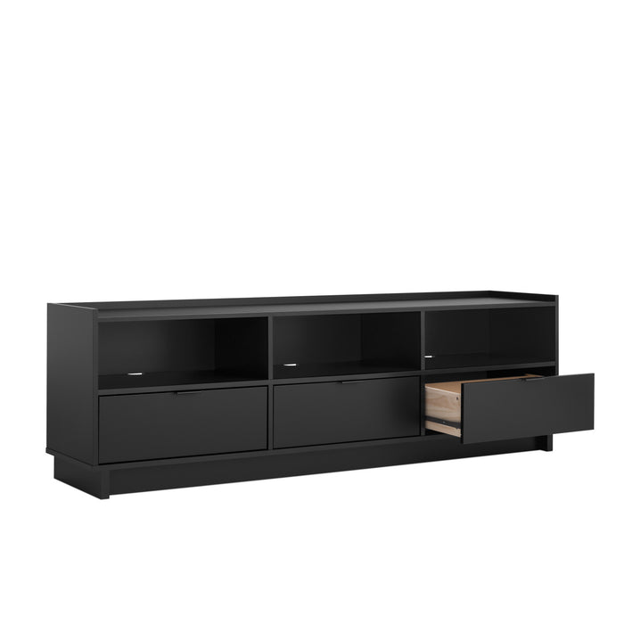 Meuble pour téléviseur Simply Modern de Prepac de 70 po - noir