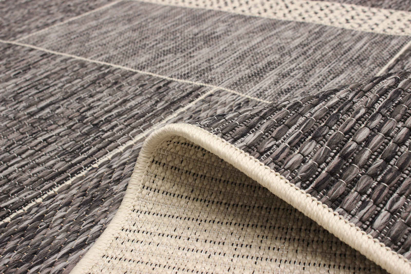 Carpette Bodhi grise - 5 pi 0 po x 8 pi 0 po