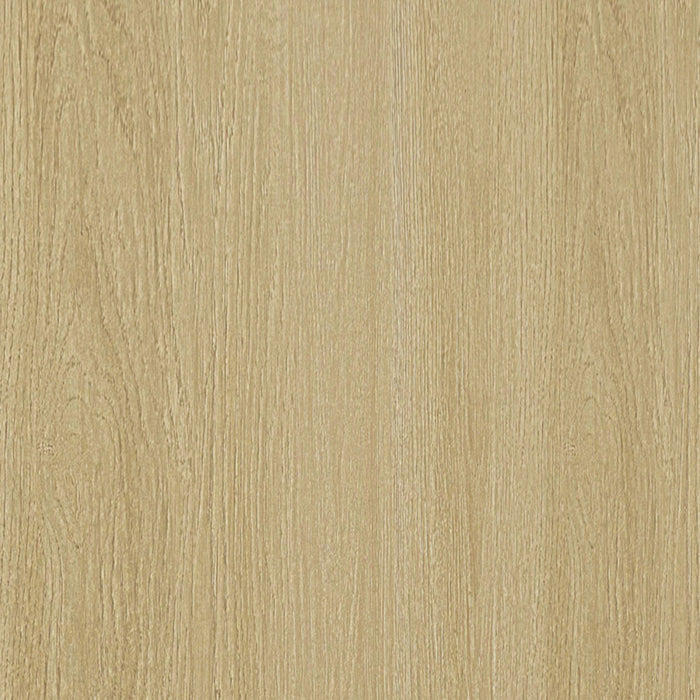 Table de nuit moderne Grace 28\" en chene naturel et or (2 tiroirs) - Lot de 2
