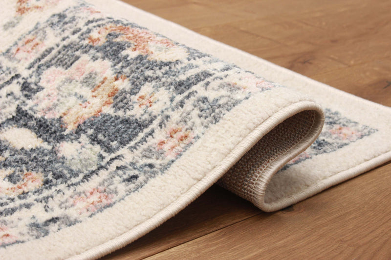 Carpette Heriza ivoire - 5 pi 0 po x 8 pi 0 po   