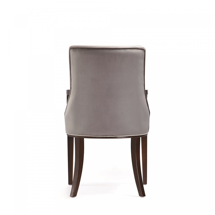 Ensemble de 6 chaises de salle a manger Shubert Modern en gris clair
