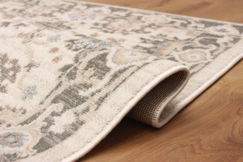 Carpette longue Gloria ivoire - 2 pi 8 po x 8 pi 2 po  