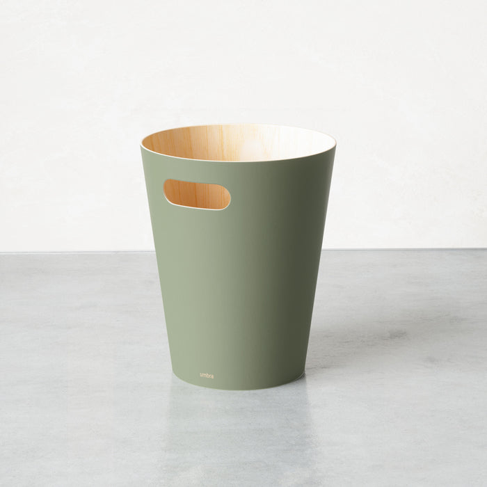 Poubelle Woodrow de Umbra - épinette
