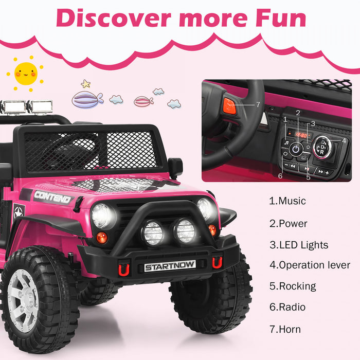4x4 Electrique Pour Enfants 12v Costway