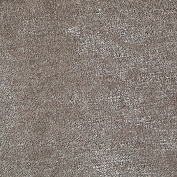Banc d’appoint moderne glamour en chenille Concord, coloris colombe