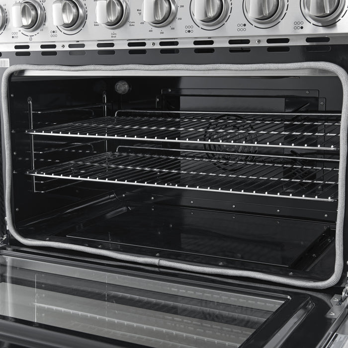 Cuisiniere electrique Paolo 36 pouces, acier inoxydable, 5,44 pi³ - FFSEL6011-36