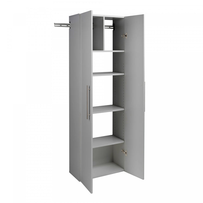 Hangups Armoire De Rangement De Garage A 4 Tablettes – Gris Clair