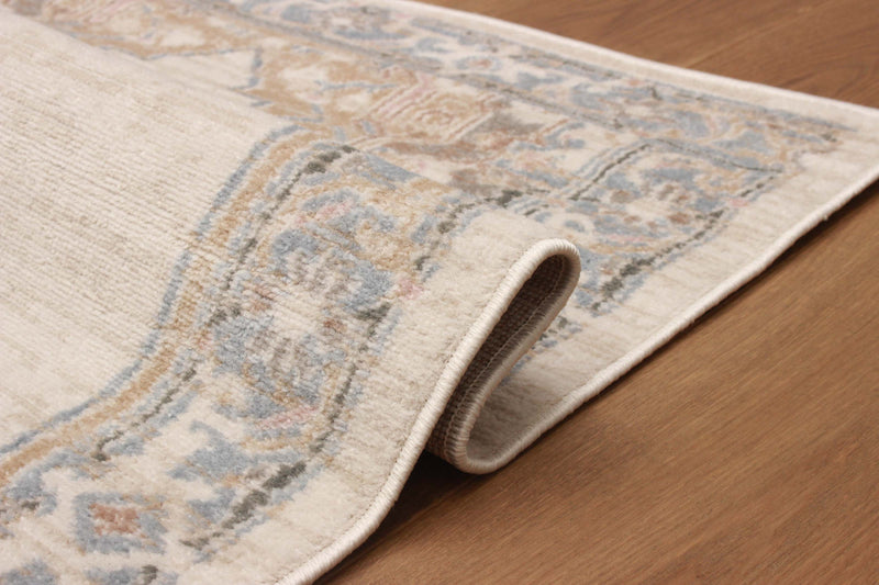 Carpette longue Katie ivoire - 2 pi 8 po x 8 pi 2 po  