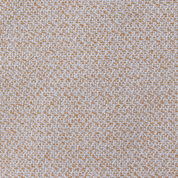 Canape deux places moderne glamour Sylvia 264 cm en tweed coloris Poussiere d’or