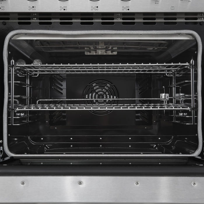 Cuisiniere electrique Paolo 48 pouces, acier inoxydable, 6,7 pi³ - FFSEL6011-48