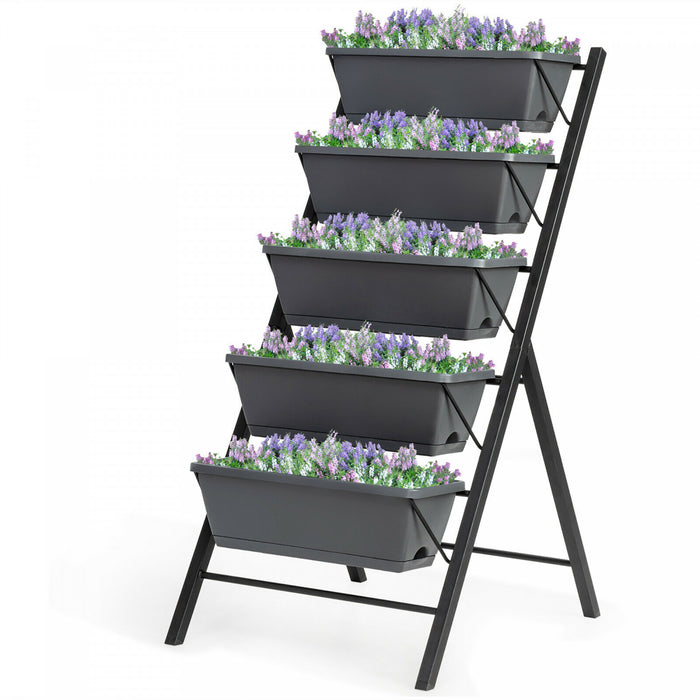 Potager Vertical A 5 Niveaux Costway
