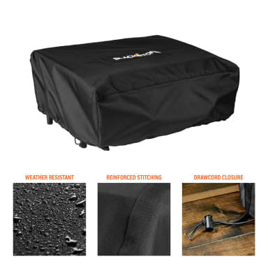 Gril de table Blackstone 22\" avec couvercle et adaptateur pour propane - 2427