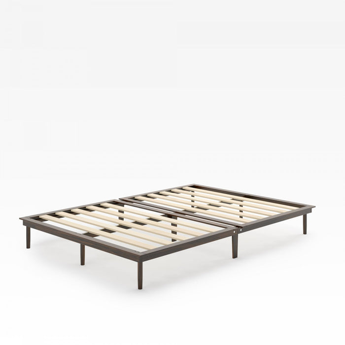 Bobbie lit plateforme pliant en bois - Grand