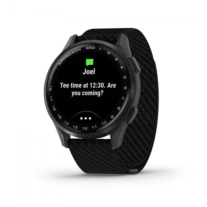  Slate Aluminum Bezel With Black Comfortfit Nylon Band