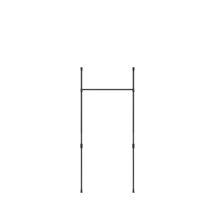  Tringle à rideaux et séparateur de pièce extensible Anywhere de Umbra noir mat - 36 po à 66 po