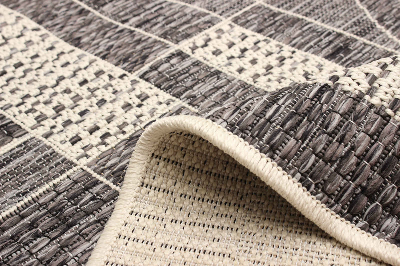 Carpette Bodhi grise - 2 pi 8 po x 8 pi 2 po