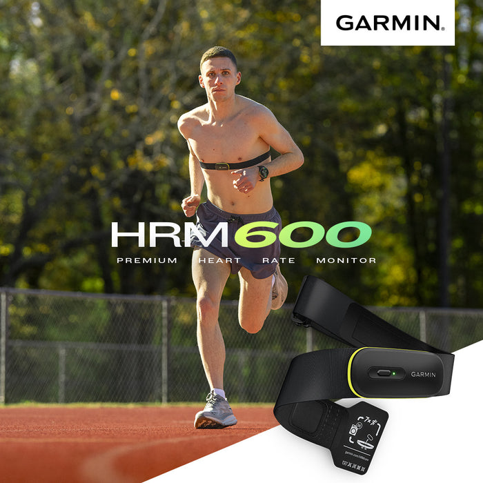 Garmin Hrm 600 Moniteur De Frequence Cardiaque Xs-s, Noir/jaune, Dynamiques De Course, Tracker De Fitness, Batterie De 2 Mois, Bluetooth, Ant+