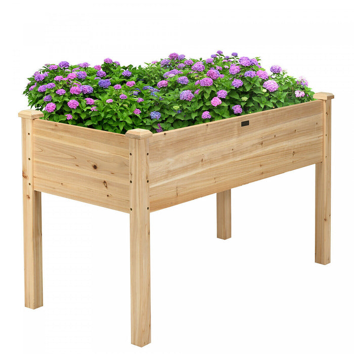 Jardiniere En Bois Sur Pieds