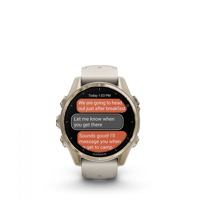  Soft Gold With Fog Gray/dark Sandstone Silicone Band
