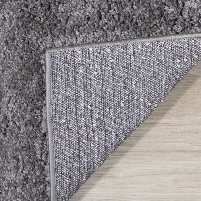 Tapis Taylor a poils longs confort gris fonce, 3'11\" x 5'11\"