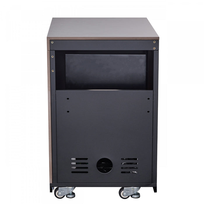 Cuisine d'exterieur Rimini de, 62 600 BTU, refrigerateur de 2,4 pi³, comptoirs gris – FODKT2544BLK