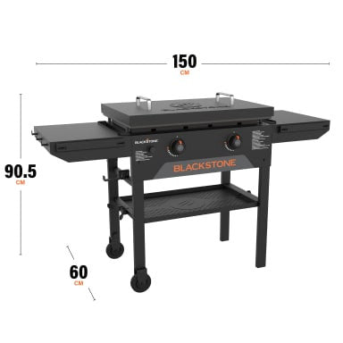 Plaque de cuisson Omnivore Blackstone 28\" avec couvercle rigide - 2207CA