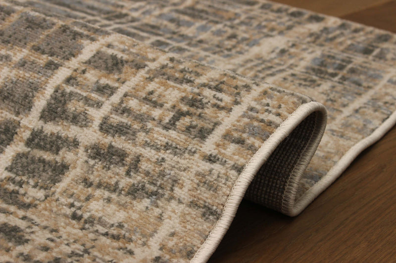 Carpette Lattice grise - 5 pi 0 po x 8 pi 0 po  