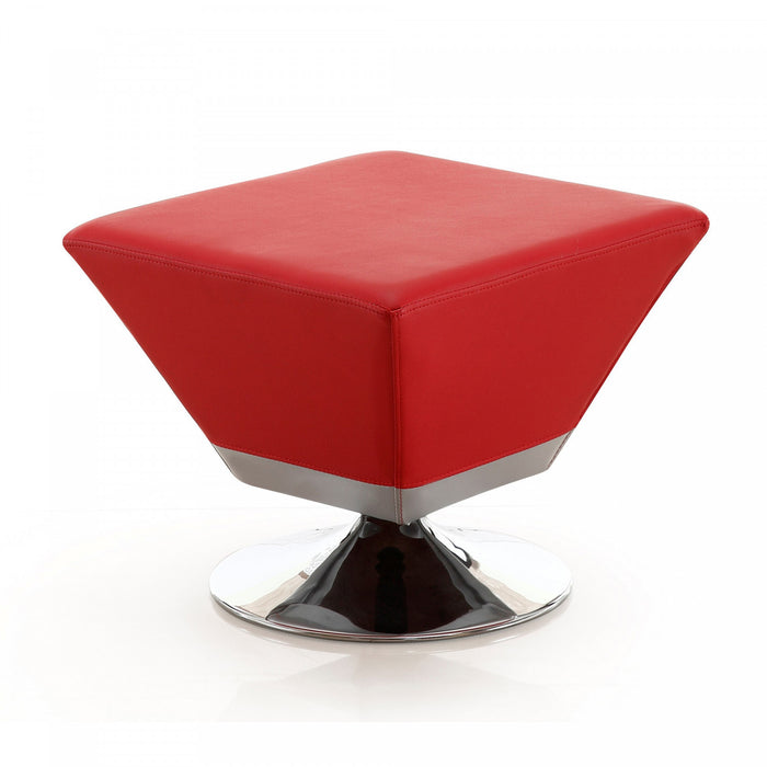 Pouf d’appoint moderne Diamond 1 piece en bleu, vert, orange, violet, rouge, beige et jaune