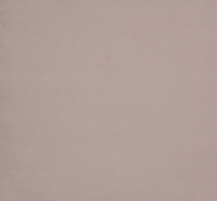 Lit double moderne Crosby en velours capitonne, coloris rose blush