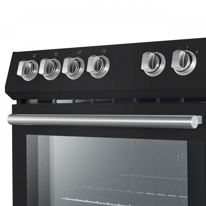 Cuisiniere electrique encastrable Leonardo Espresso 30 po, noire, 5 pi³ - FFSEL6022-30BLK