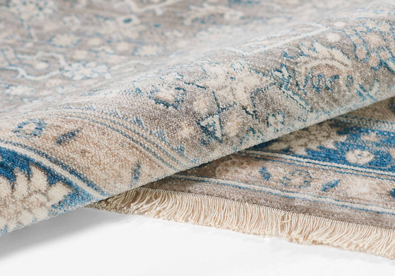 Tapis Traditionnel Lucia 9'0\" x 12'0\" en Bleu