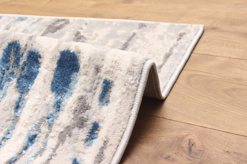 Tapis Contemporain/Moderne Juniper 8'0\" x 10'0\" en Gris