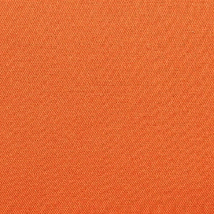 Fauteuil d’appoint pivotant Caisson de Manhattan Comfort en chrome poli et en similicuir - orange