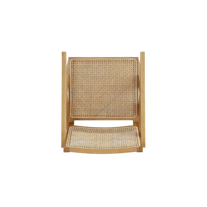 Chaise d’appoint Hamlet de Manhattan Comfort - canne naturel