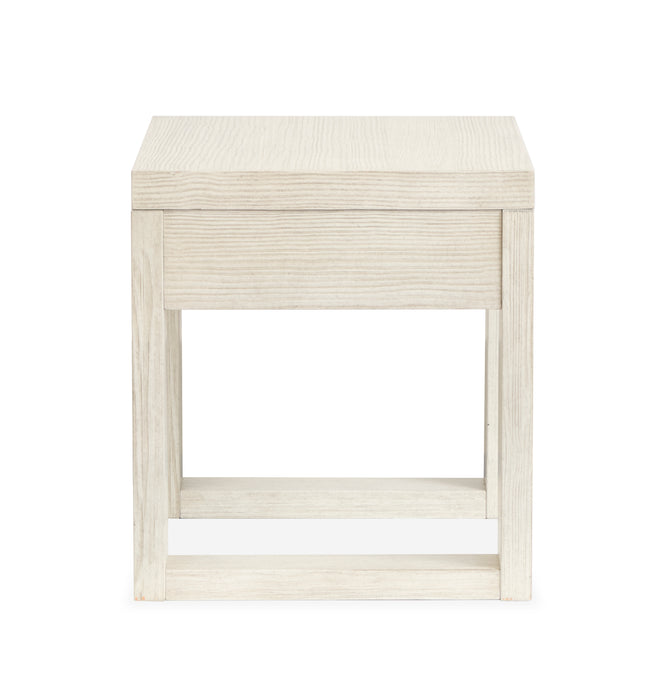 Table de bout Albany de 22 po avec rangement - brume de Balboa