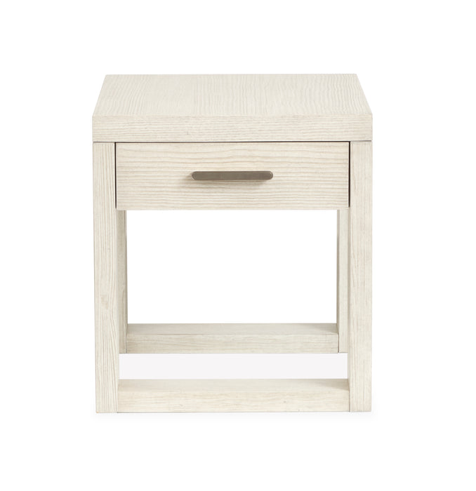 Table de bout Albany de 22 po avec rangement - brume de Balboa