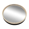 Miroir de la collection Reflections illuminé à DEL - noir mat