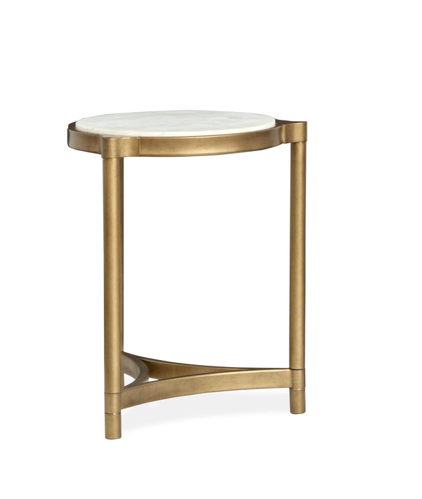 Table de salon Arlington de 19,88 po - laiton vieilli